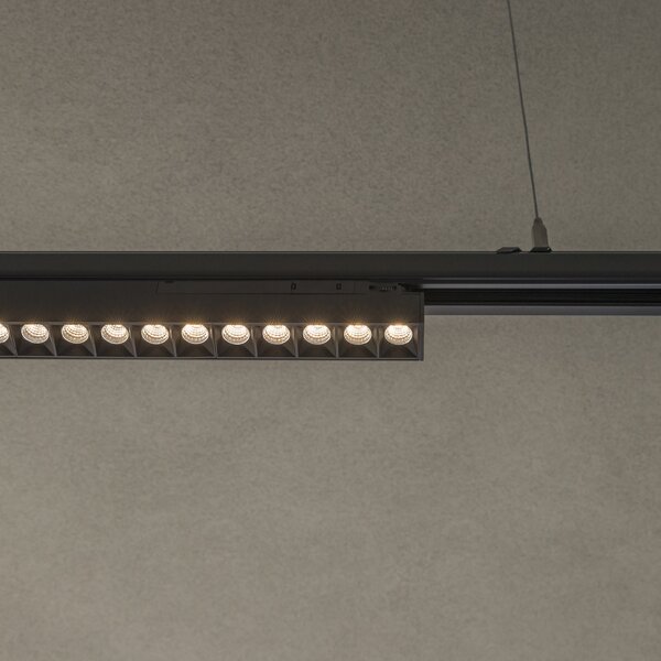 Ideal Lux Lineární svítidlo DISPLAY ACCENT - ROZBALENO Barva: Černá, Teplota světla: 3000K - teplá bílá, Délka: 535mm