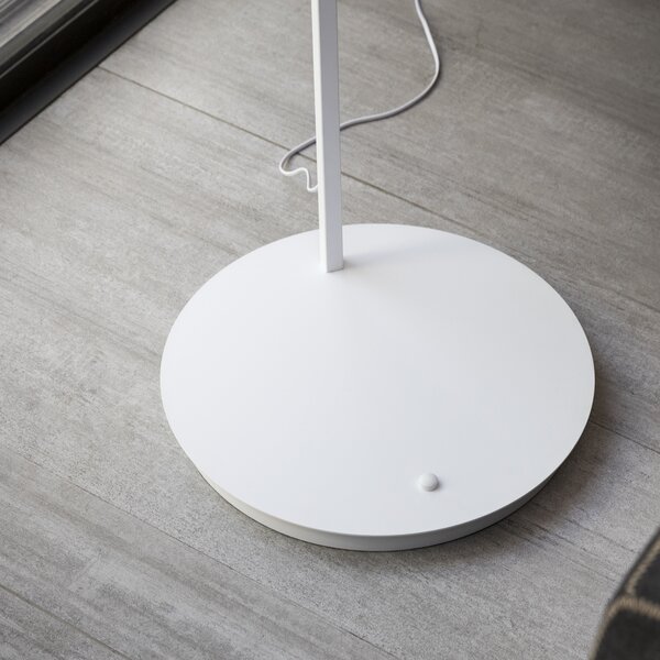 Ideal Lux Stojací lampa DORSALE Barva stínidla: černá, Barva podstavce: černá