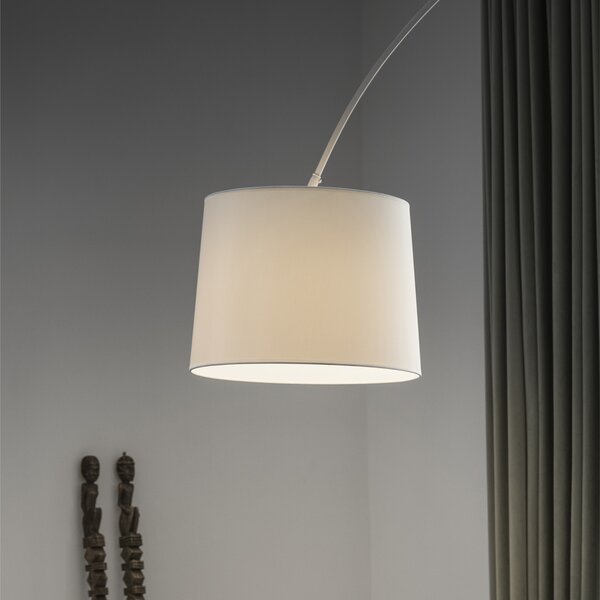 Ideal Lux Stojací lampa DORSALE Barva stínidla: černá, Barva podstavce: černá