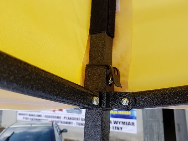 ShopJK Nůžkový stan profi 3 x 6 m bílý