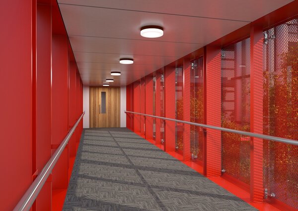 Lucis Stropní LED svítidlo NOMIA 9,6W, Ø 14 cm, IP40 Barva: Stříbrná, Teplota světla: 3000K - teplá bílá, Stmívání, řízení: ON/OFF (bez stmívání)