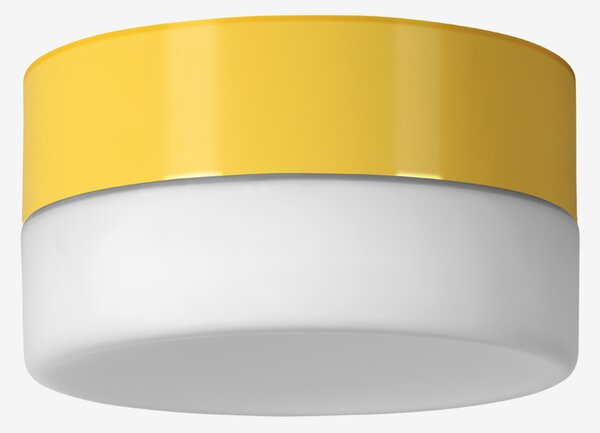 Lucis Stropní LED svítidlo NOMIA 9,6W, Ø 14 cm, IP40 Barva: Stříbrná, Teplota světla: 3000K - teplá bílá, Stmívání, řízení: ON/OFF (bez stmívání)
