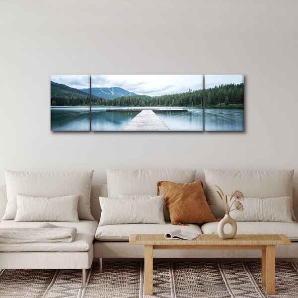 Obraz - Při pohledu z mola (170x50 cm)