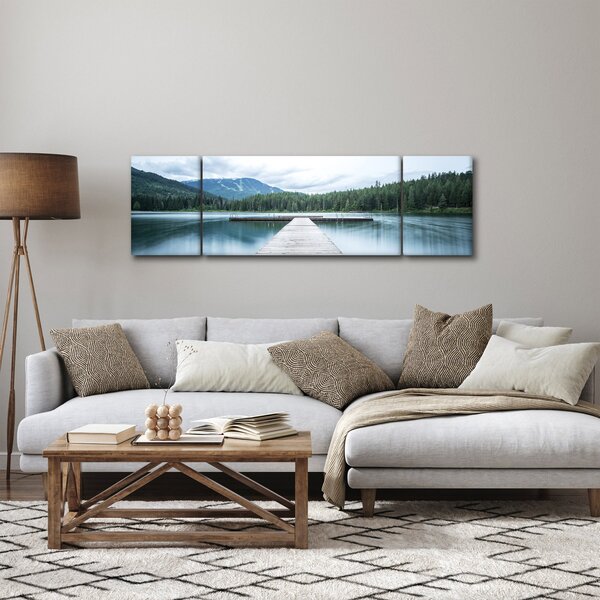 Obraz - Při pohledu z mola (170x50 cm)