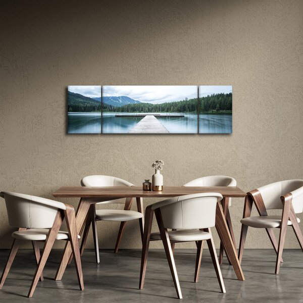 Obraz - Při pohledu z mola (170x50 cm)