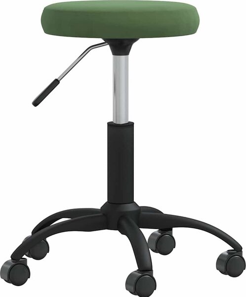 VidaXL Masážní stolička samet [3085738] Barva: světle šedá