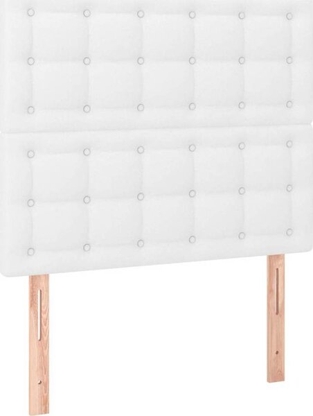 VidaXL Čelo postele umělá kůže, vysoké [3116417] Barva: cappuccino, Velikost: 160 cm