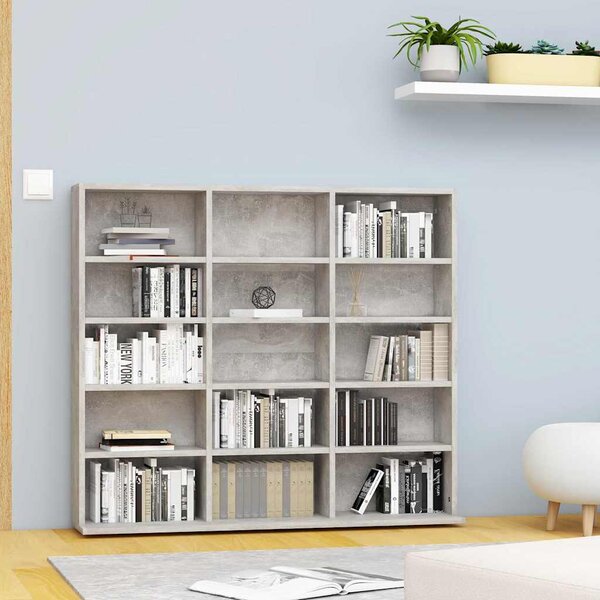 VidaXL Skříňka na CD dřevotříska [862481] Barva: Bílá, Velikost: 100 x 23 x 89.5 cm