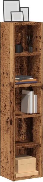 VidaXL Skříňky na CD 2 ks 21x16x93,5 cm kompozitní dřevo [802703] Barva: dub sonoma