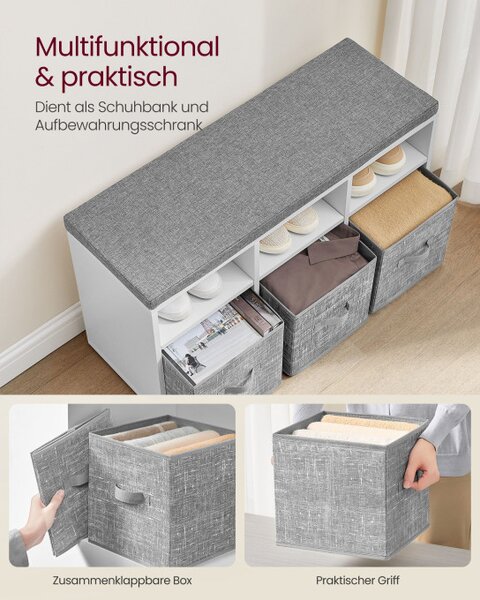 Botník se sezením LSB101W14