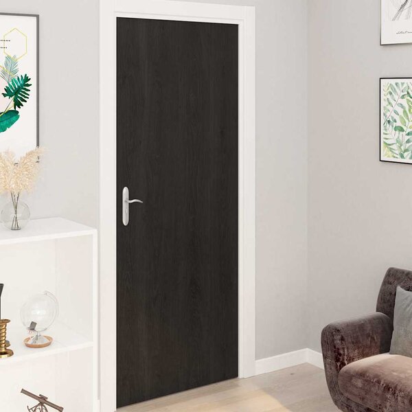 VidaXL Samolepící tapety na dveře 2 ks 210 x 90 cm PVC [146111] Barva: Tmavý dub