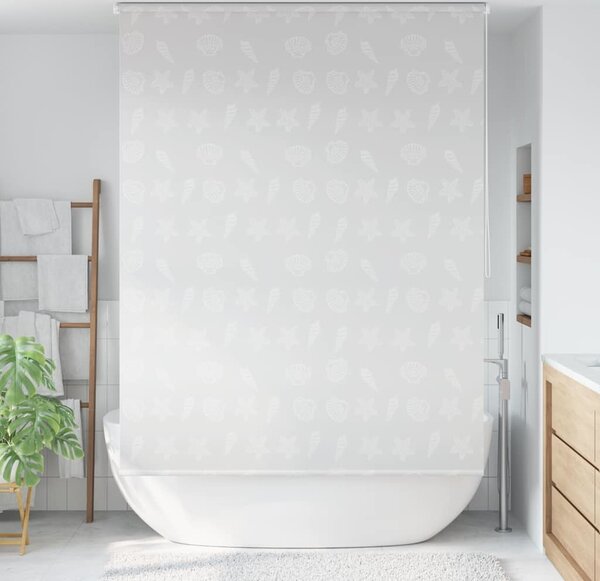 VidaXL Sprchová roleta vzor mořské hvězdice [142860] Velikost: 100 x 240 cm