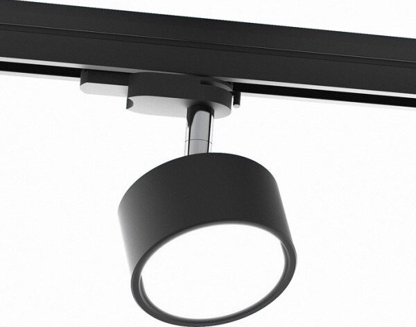 PIXIE pro tříokr. lištu černá chrom 230V GX53 LED 7W - RED - DESIGN RENDL