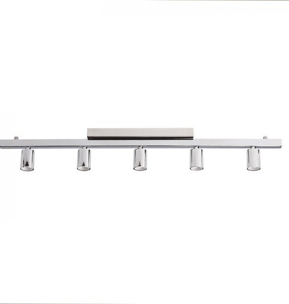 RALLONG 5 stropní základna chrom 230V E27 5x42W - RED - DESIGN RENDL