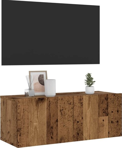 VidaXL TV stolek 80x30x30 cm kompozitní dřevo [801478] Barva: dub sonoma