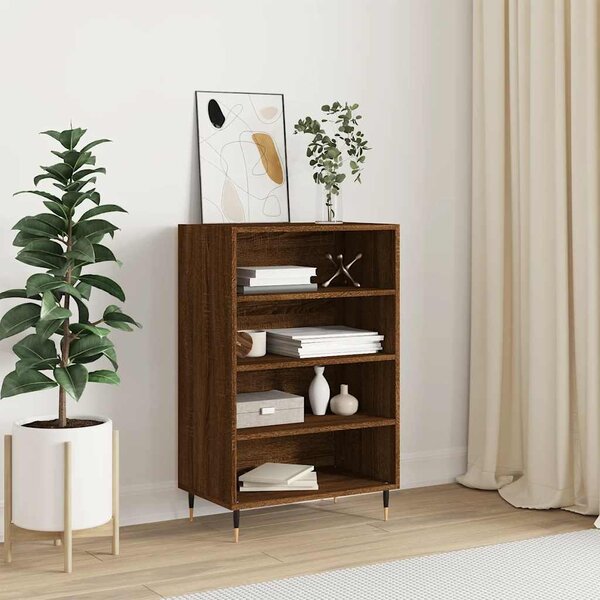 VidaXL Skříň highboard 57 x 35 x 90 cm kompozit [827224] Barva: Bílá