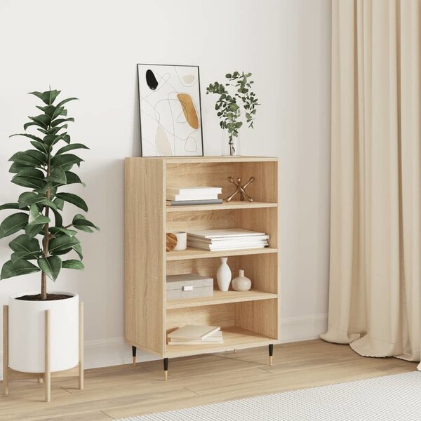 VidaXL Skříň highboard 57 x 35 x 90 cm kompozit [827224] Barva: Bílá