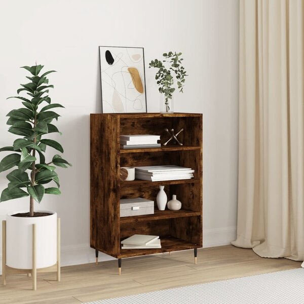 VidaXL Skříň highboard 57 x 35 x 90 cm kompozit [827224] Barva: Bílá