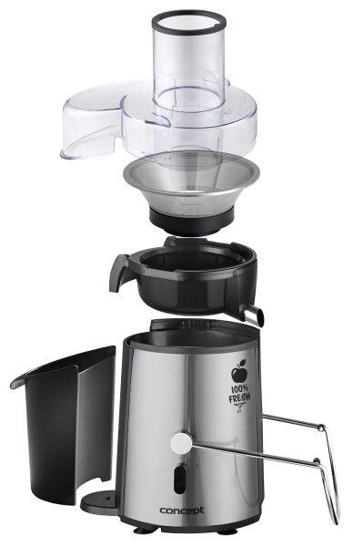Concept LO7026 - Odstředivý odšťavňovač 1000W/230V černá/nerez