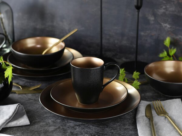KOMBINOVANÁ SOUPRAVA, 16dílné, kamenina Creatable - Online Only nádobí, Online Only