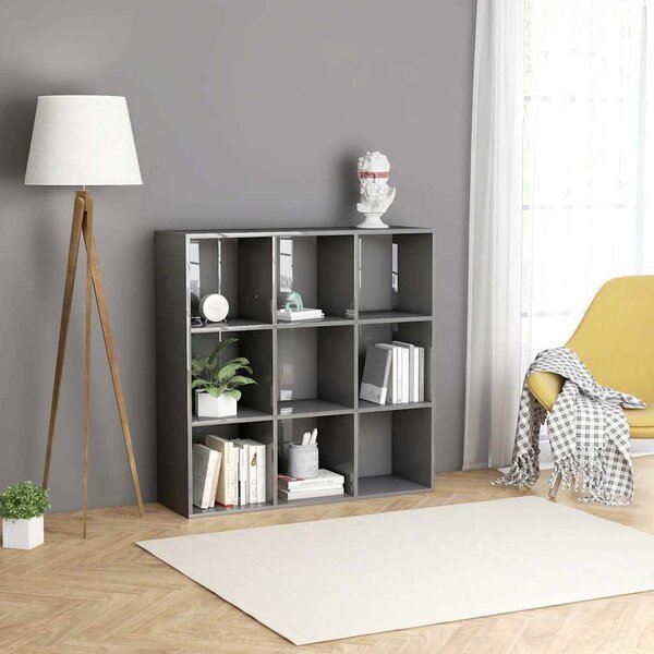 VidaXL Knihovna 98x29x97,5 cm kompozitní dřevo [801129] Barva: kouřový dub