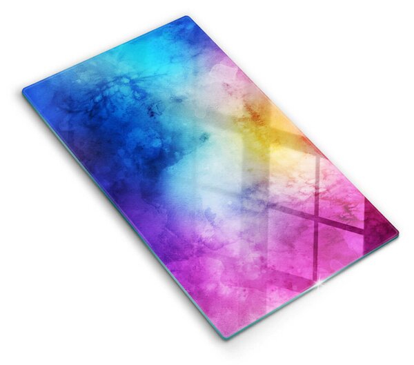 Kryt na varnou desku Rainbow akvarel šplouchání