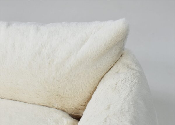 Lauren Design Pelech Fluffy, krémový Velikost: XS (60x50cm)
