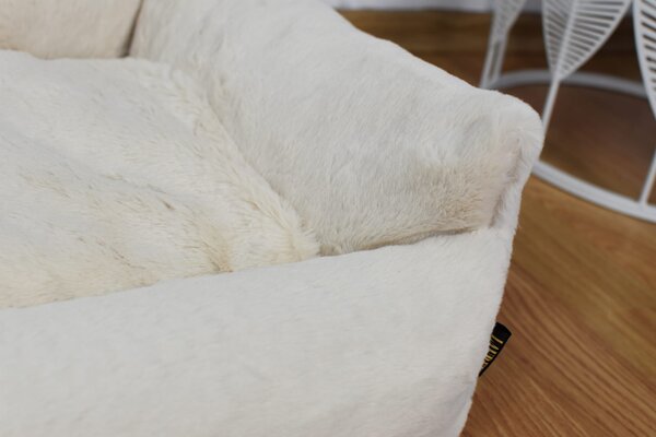 Lauren Design Pelech Fluffy, krémový Velikost: XS (60x50cm)