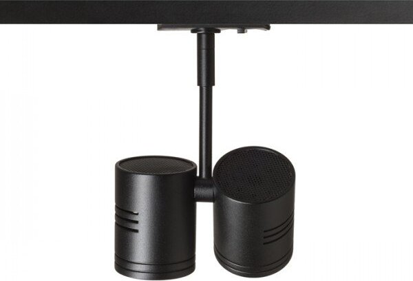 BEEBA II pro jednookr. lištu černá 230V GU10 2x35W - RED - DESIGN RENDL