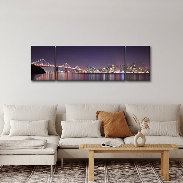 Obraz pohledu na San Francisco, California (170x50 cm)