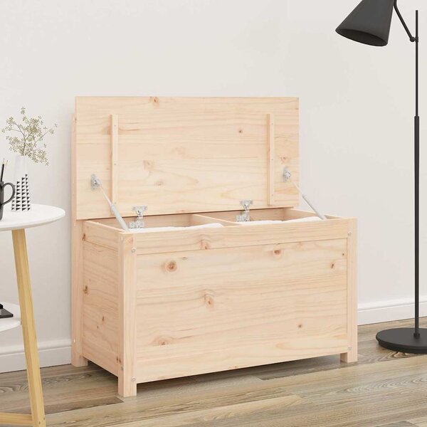 VidaXL Lavice masivní borové dřevo [823552] Barva: Přírodní, Velikost: 110 x 41 x 76.5 cm