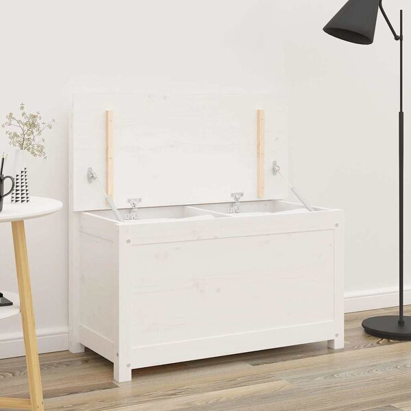 VidaXL Lavice masivní borové dřevo [823552] Barva: Přírodní, Velikost: 110 x 41 x 76.5 cm
