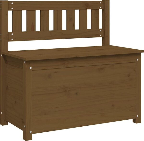 VidaXL Lavice masivní borové dřevo [823552] Barva: Přírodní, Velikost: 110 x 41 x 76.5 cm