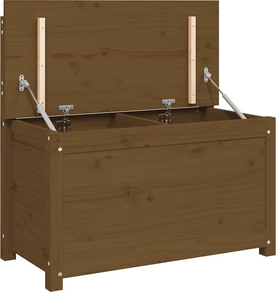 VidaXL Lavice masivní borové dřevo [823552] Barva: Přírodní, Velikost: 110 x 41 x 76.5 cm