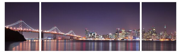 Obraz pohledu na San Francisco, California (170x50 cm)