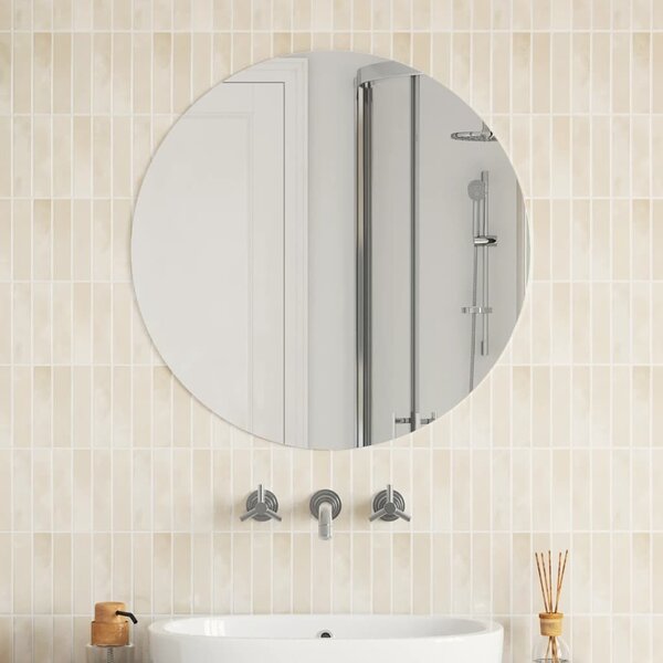 VidaXL Nástěnné zrcadlo sklo obdélníkové [283647] Velikost: Φ 50 cm