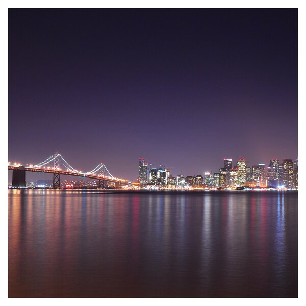 Obraz pohledu na San Francisco, California (30x30 cm)