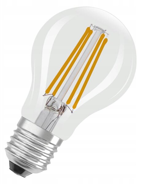 3x LED žárovka E27 3,8W = 60W 806lm 2700K FILAMENT 213lm/W Třída A OSRAM