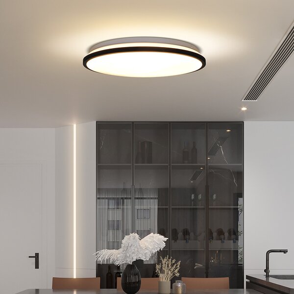 SOLIGHT LED osvětlení s dálkovým ovladačem Jamil, 48W, 3360lm, 40cm, CCT