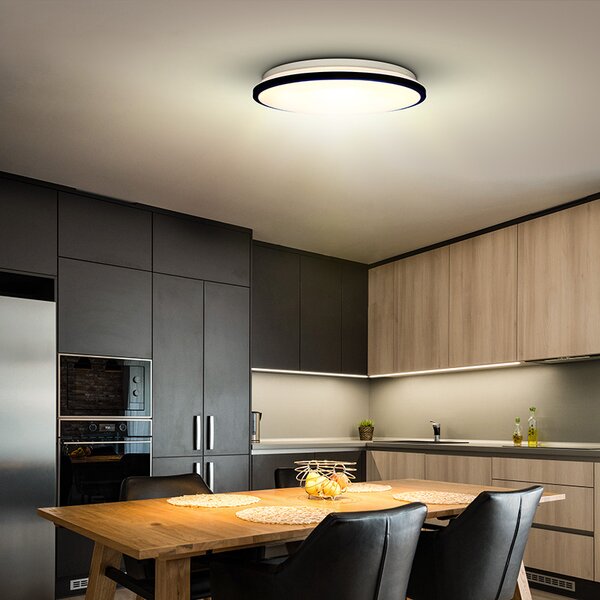 SOLIGHT LED osvětlení s dálkovým ovladačem Jamil, 48W, 3360lm, 40cm, CCT