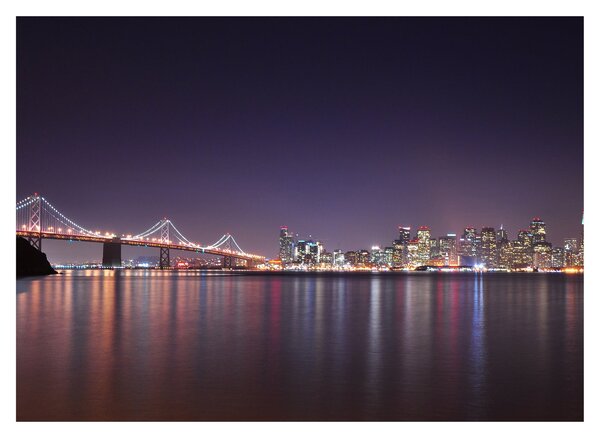 Obraz pohledu na San Francisco, California (70x50 cm)