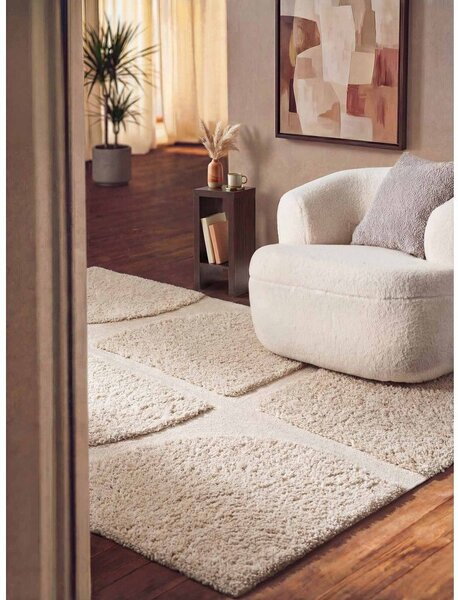 Krémový ručně tkaný koberec 120x180 cm Lambeth Jasper – Ted Baker