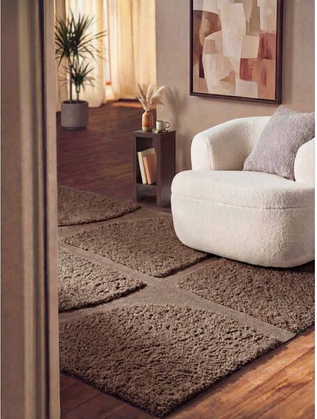 Hnědý ručně tkaný koberec 120x180 cm Lambeth Jasper – Ted Baker