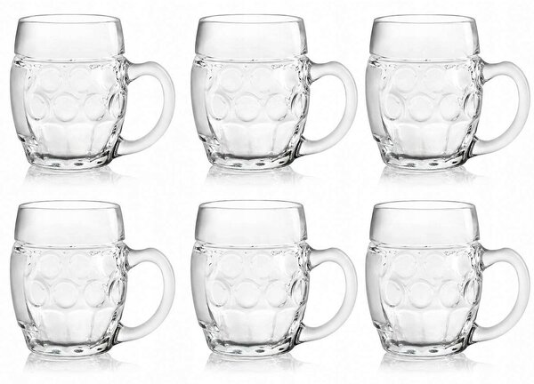 Skleničky na likér Bohemia Crystal sklenice na pivo 500 ml 6 ks