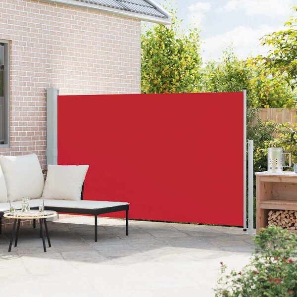 VidaXL Výsuvná boční markýza Obdélníkový Polyester [313404] Barva: Šedá, Velikost: 200 x 300 cm