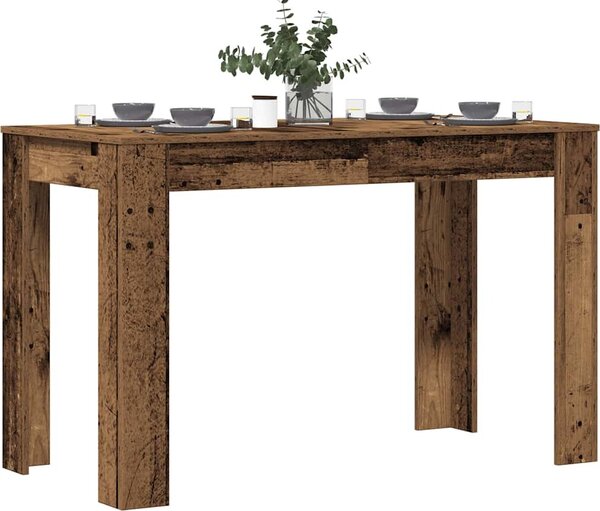 VidaXL Jídelní stůl 120 x 60 x 76 cm dřevotříska [800432] Barva: Černý dub