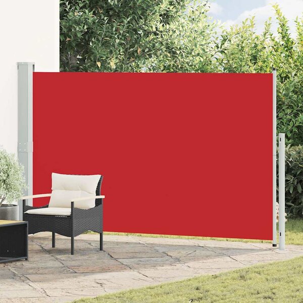 VidaXL Výsuvná boční markýza Obdélníkový Polyester [313404] Barva: Šedá, Velikost: 200 x 300 cm