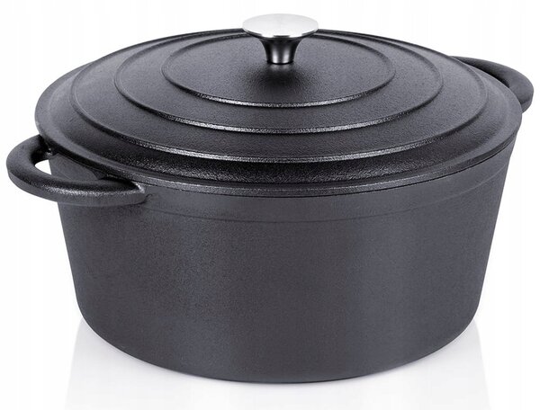 Hrnec tradiční Vilde litinový 5,9 l černý 28 cm