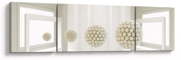 Obraz - Pohled dovnitř - abstraktní (170x50 cm)