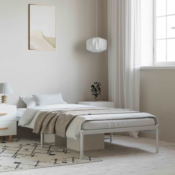 VidaXL Kovový rám postele [350907] Barva: Černá, Velikost: 90 x 190 cm (rám 196 x 95 x 31 cm)